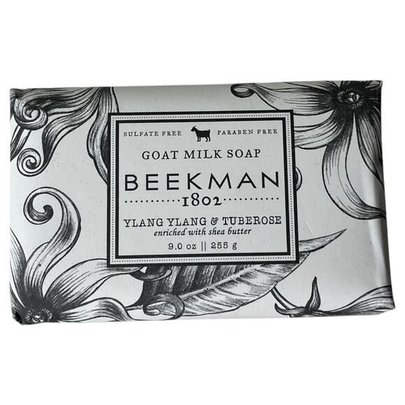 Beekman 1802 Goat Milk Soap Bar Ylang Ylang and Tuberose Size 9 Ounce Sealed - Picture 1 of 3